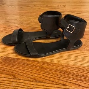 Cole Haan Black Leather Sandals